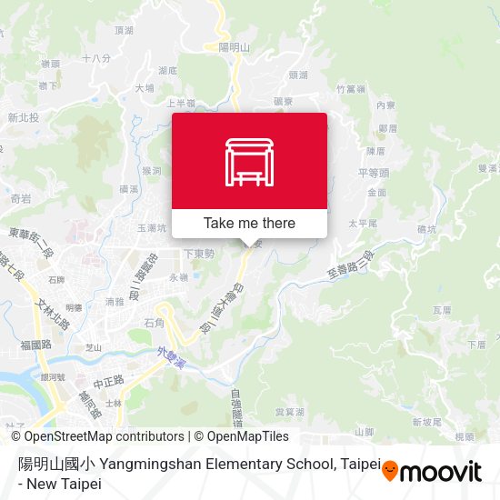 陽明山國小 Yangmingshan Elementary School map