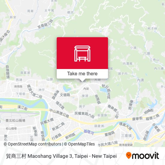 貿商三村 Maoshang Village 3 map