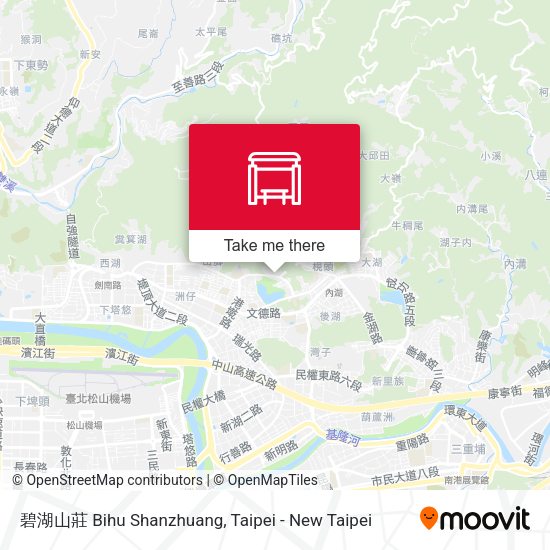 碧湖山莊 Bihu Shanzhuang地圖