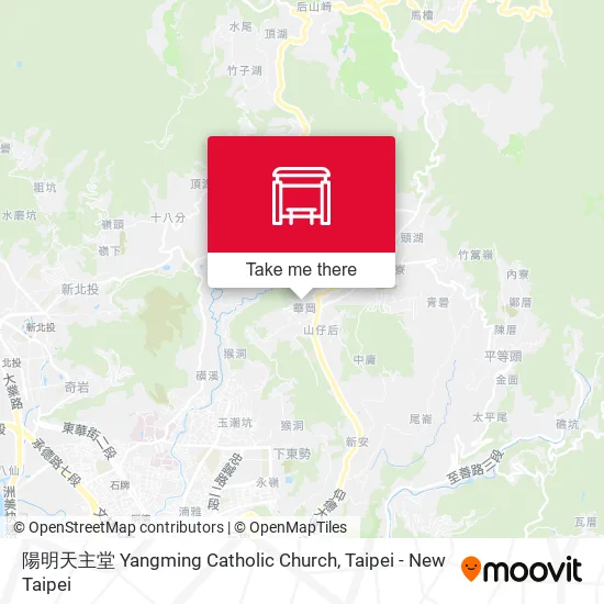 陽明天主堂 Yangming Catholic Church map