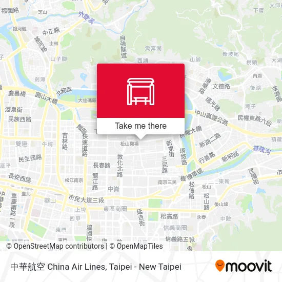 中華航空 China Air Lines map