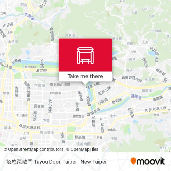 塔悠疏散門 Tayou Door map