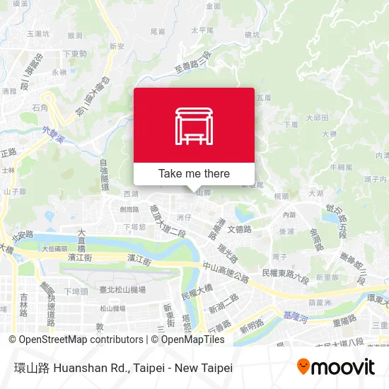 環山路 Huanshan Rd. map