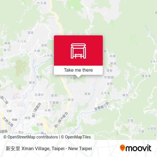 新安里 Xinan Village地圖