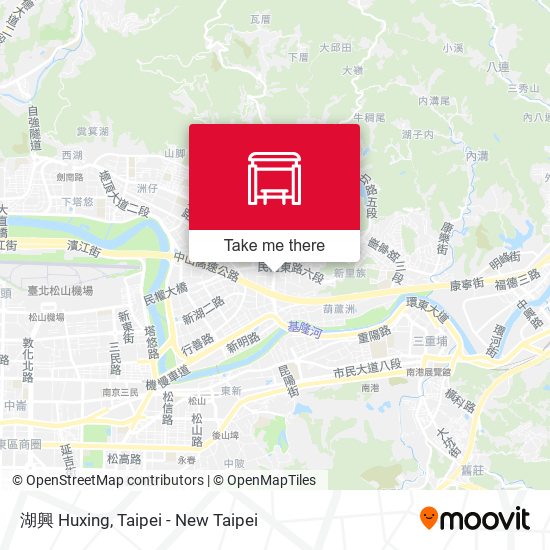 湖興 Huxing map