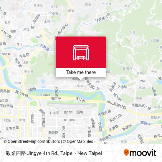 敬業四路 Jingye 4th Rd. map