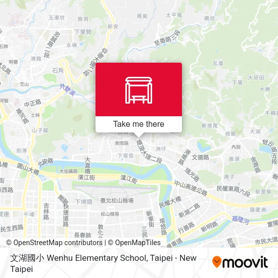 文湖國小 Wenhu Elementary School地圖