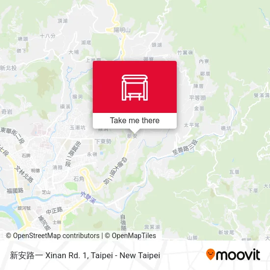 新安路一 Xinan Rd. 1 map