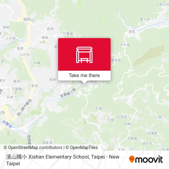 溪山國小 Xishan Elementary School map