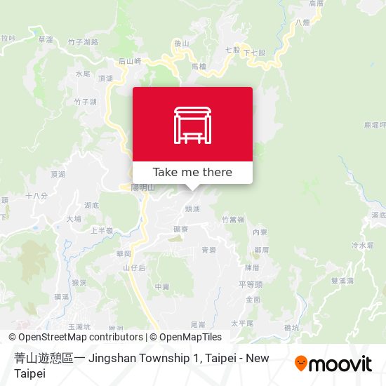 菁山遊憩區一 Jingshan Township 1 map