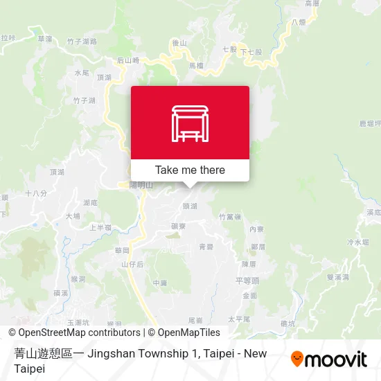 菁山遊憩區一 Jingshan Township 1 map