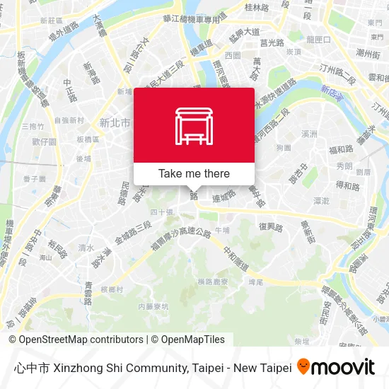 心中市 Xinzhong Shi Community地圖