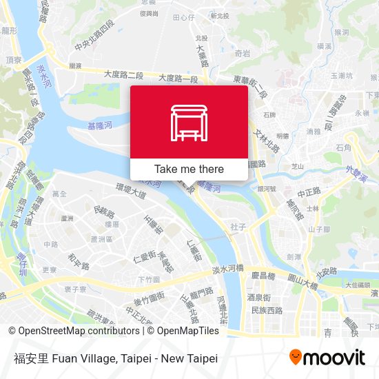 福安里 Fuan Village map