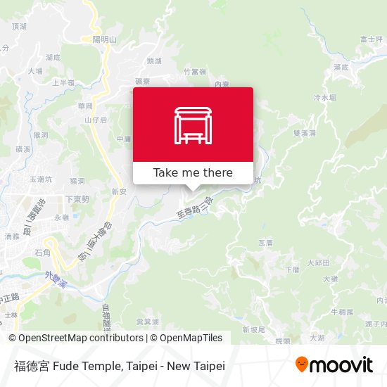 福德宮 Fude Temple地圖