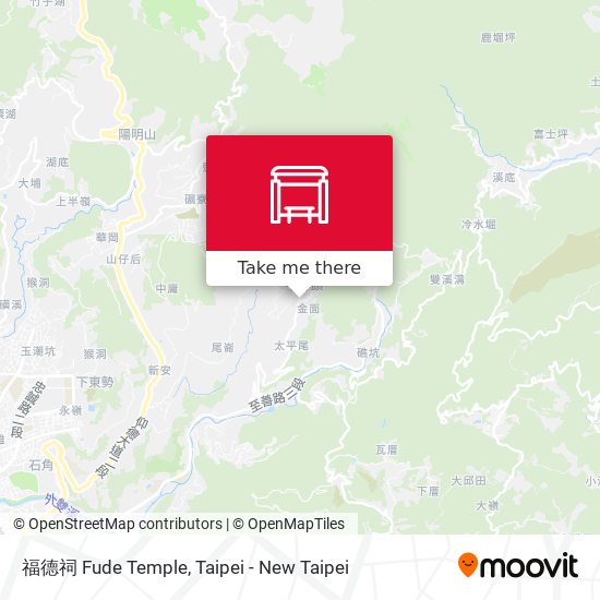 福德祠 Fude Temple map
