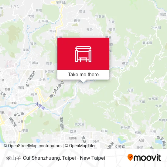 翠山莊 Cui Shanzhuang map
