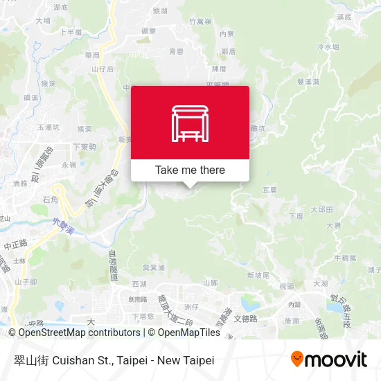 翠山街 Cuishan St. map