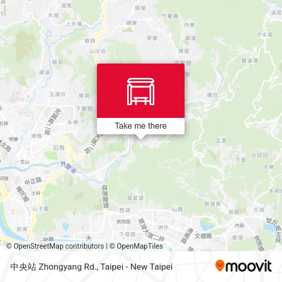 中央站 Zhongyang Rd. map