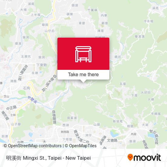 明溪街 Mingxi St.地圖