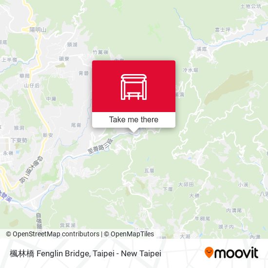 楓林橋 Fenglin Bridge地圖