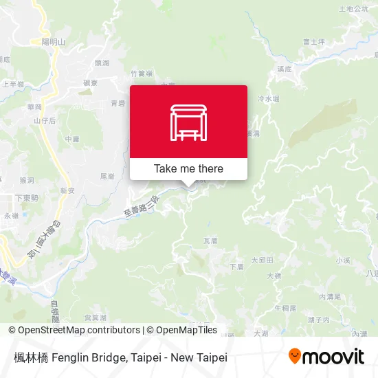 楓林橋 Fenglin Bridge map