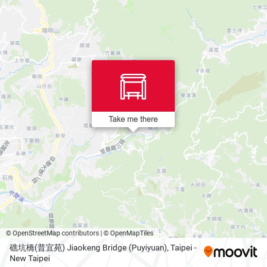 礁坑橋(普宜苑) Jiaokeng Bridge (Puyiyuan) map
