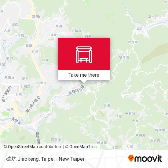 礁坑 Jiaokeng地圖