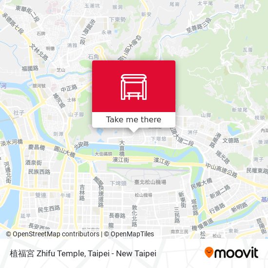 植福宮 Zhifu Temple地圖