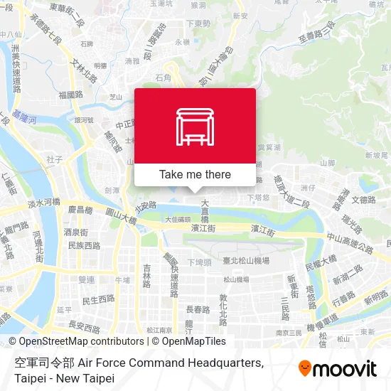 空軍司令部 Air Force Command Headquarters地圖