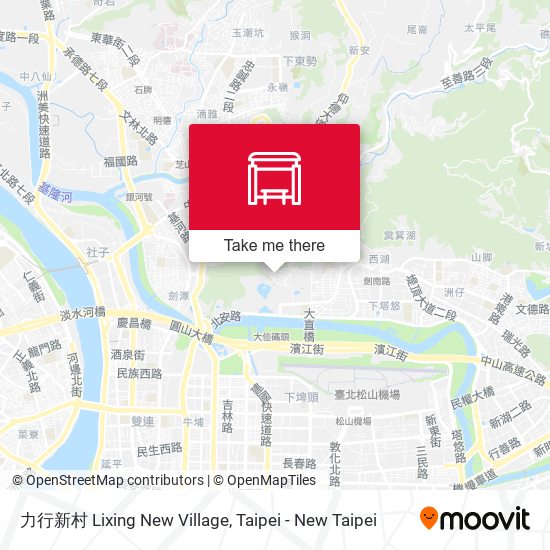 力行新村 Lixing New Village地圖