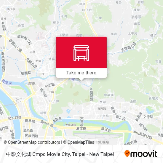 中影文化城 Cmpc Movie City map