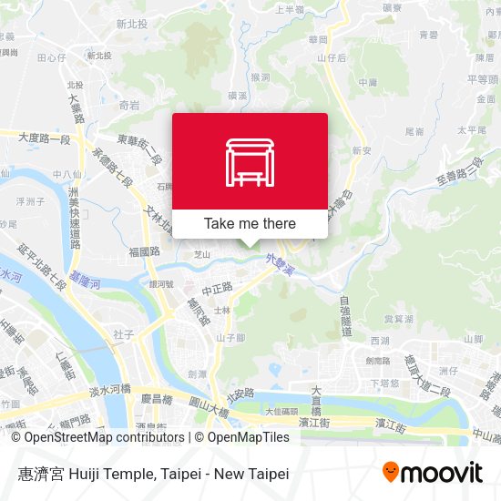 惠濟宮 Huiji Temple地圖