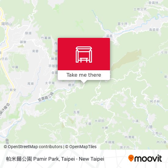 帕米爾公園 Pamir Park map