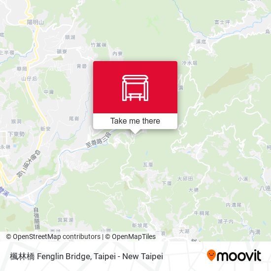 楓林橋 Fenglin Bridge map