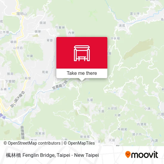 楓林橋 Fenglin Bridge map