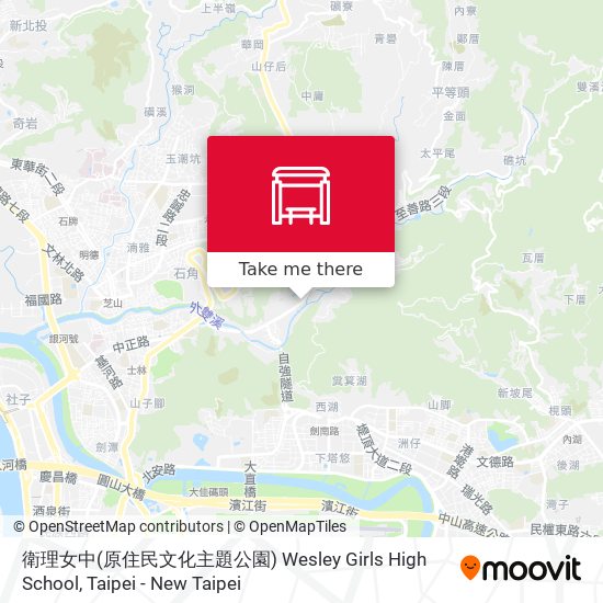 衛理女中(原住民文化主題公園) Wesley Girls High School map