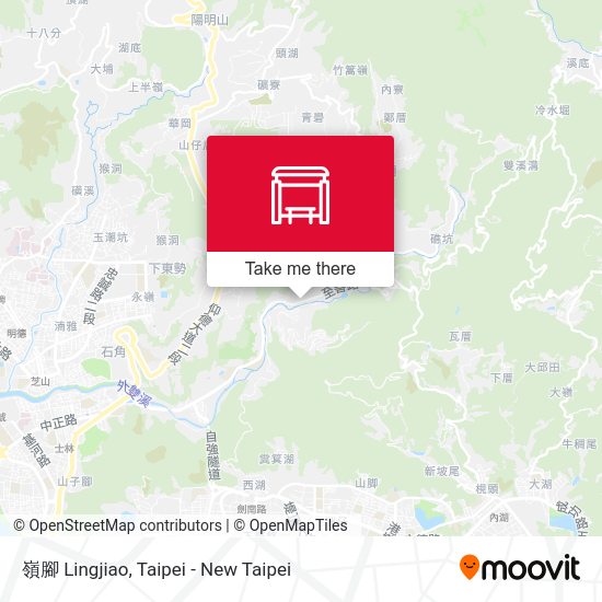 嶺腳 Lingjiao map