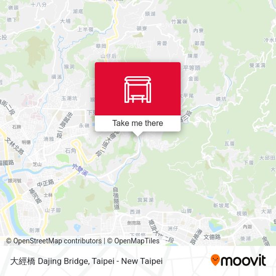 大經橋 Dajing Bridge map