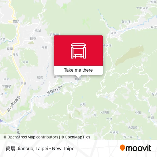 簡厝 Jiancuo map