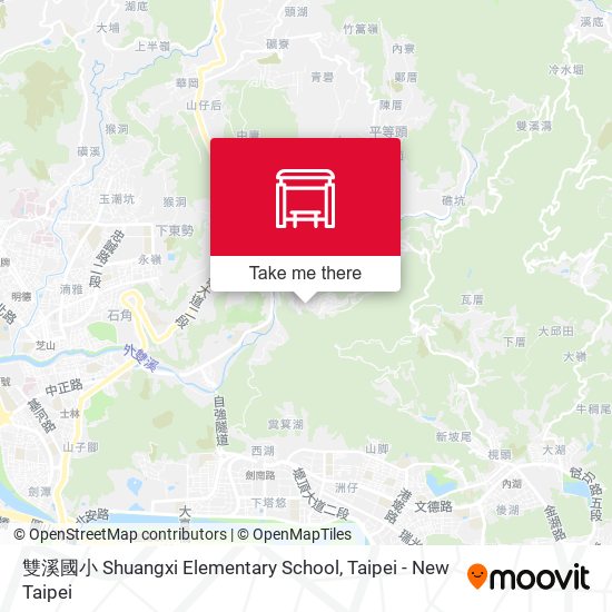 雙溪國小 Shuangxi Elementary School地圖