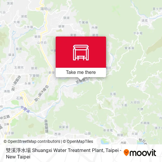 雙溪淨水場 Shuangxi Water Treatment Plant map