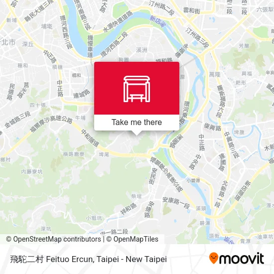 飛駝二村 Feituo Ercun map