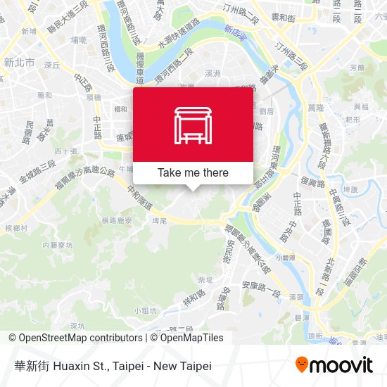 華新街 Huaxin St. map