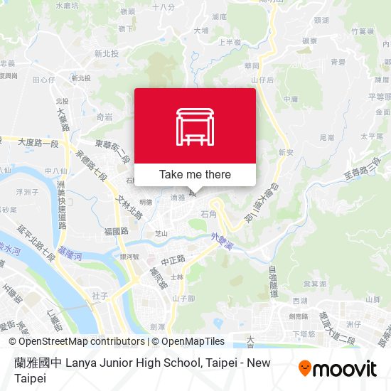 蘭雅國中 Lanya Junior High School map
