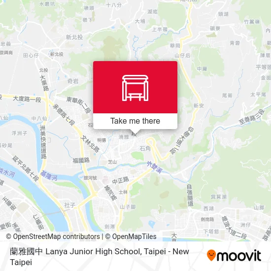 蘭雅國中 Lanya Junior High School地圖