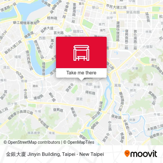 金銀大廈 Jinyin Building地圖