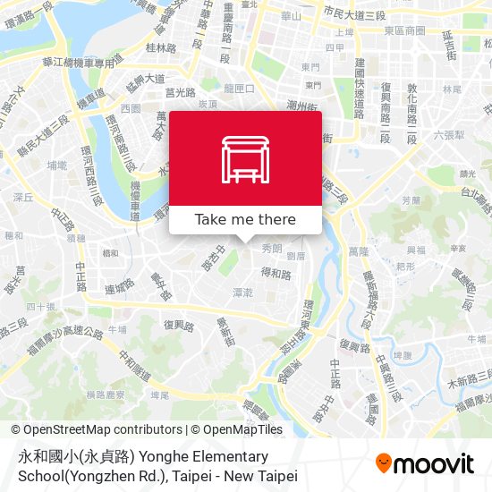 永和國小(永貞路) Yonghe Elementary School(Yongzhen Rd.) map