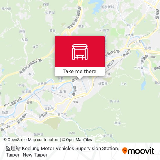 監理站 Keelung Motor Vehicles Supervision Station map