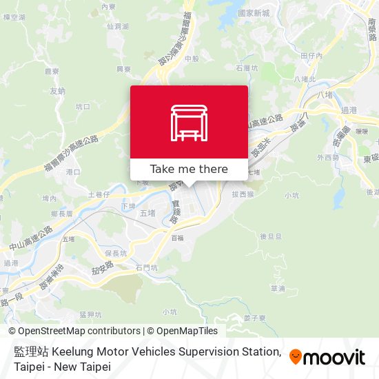監理站 Keelung Motor Vehicles Supervision Station map
