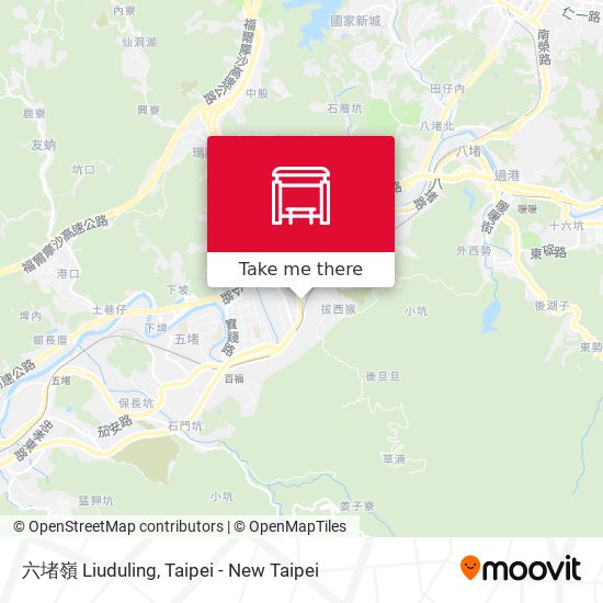 六堵嶺 Liuduling地圖